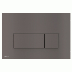 Панель смыва Alca Thin M57-GM-M, оружейная сталь