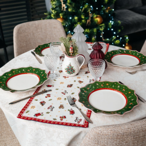 Тарелка столовая Toy's Delight 28 см, зеленая