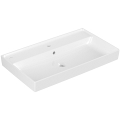 Раковина подвесная Villeroy & Boch Collaro 80х47, CeramicPlus, 4A3380R1, из TitanCeram