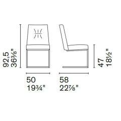 Стул Calligaris Romy CS1906, Cream