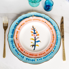 Тарелка салатная "Буквица" Botanica 20,5 см