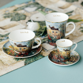 Чашка для эспрессо с блюдцем "Дом художника" 100 мл