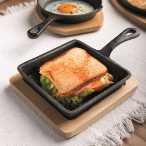 Сковорода квадратная на подставке Fusion Taste 14х14 см 