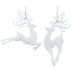 Елочная игрушка "Олень" 14 см, в ассортименте