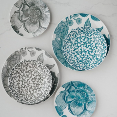 Набор посуды на 6 персон Moon Peonia, 18 предметов