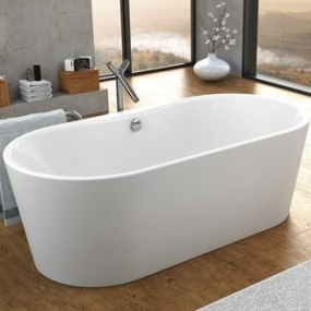 Ванна Kolpa-San Comodo-FS 185х90, акриловая, с сифоном, белая