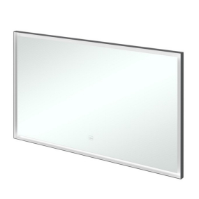Зеркало с подсветкой Villeroy & Boch Subway 3.0 130х75 A46313BC, черная рама
