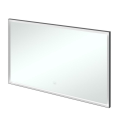 Зеркало с подсветкой Villeroy & Boch Subway 3.0 130х75 A46313BC, черная рама