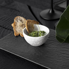 Розетка для соуса/джема Manufacture Rock Blanc 8 см, белая