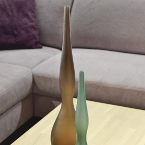 Ваза Scandic Home 63 см, цвет янтарный