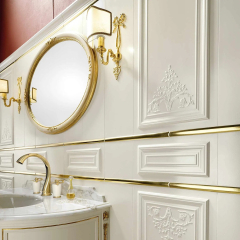 Плитка керамическая Petracer's 800 Italiano 20х80, Fascia Riposo Liscia Bianco, 10 мм