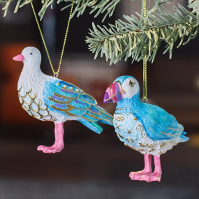 Игрушка на елку "Чайка" 7 см