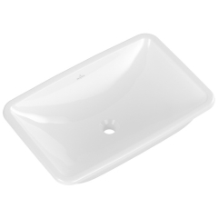 Раковина встраиваемая Villeroy & Boch Loop & Friends 61х38 4A580001, из TitanCeram, белая