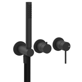 Внешняя часть Gessi 316 54039.299 смесителя для душа, черный матовый