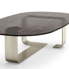 Стол журнальный Calligaris Ribbon 140х81 CS5149, Annealed Bronze