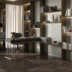 Керамогранит La Faenza Aesthetica 120х278 LP, Golden Black, 6,5 мм