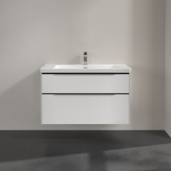 Тумба подвесная под раковину Villeroy & Boch Subway 3.0 97x58x48 C57001VE, белый