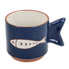 Кружка Relief Ondina 230 мл, синяя