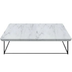 Стол журнальный Cassina Torei 99х99, White Carrara Marble