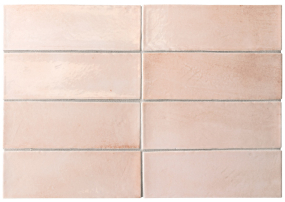 Керамогранит Equipe Miyako 5х15, Crystal Pink Gloss, 7,8 мм