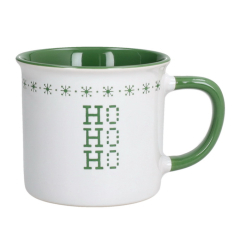 Кружка Ho-Ho-Ho 360 мл, зеленая