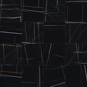 Керамогранит Italon Charme Deluxe 80х80 Naturale, Sahara Noir, 9 мм