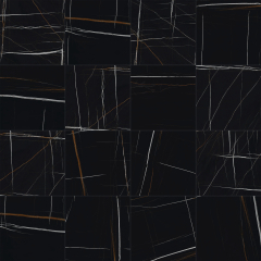 Керамогранит Italon Charme Deluxe 80х80 Naturale, Sahara Noir, 9 мм