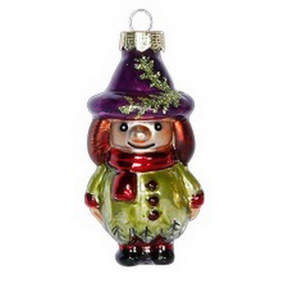 Елочная игрушка "Девочка-волшебница"