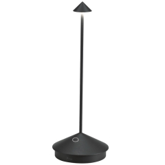 Лампа настольная Zafferano Pina Pro 29 см, черная