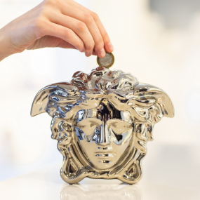 Копилка Versace Break the bank 14,5 см, цвет серебро