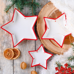 Блюдце "Звезда" Christmas Cottage 14 см