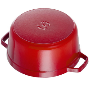Кокот круглый La Cocotte 24 см / 3,8 л, вишневый