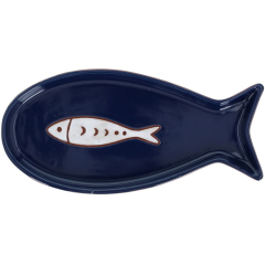 Блюдо "Рыбка" Relief Ondina 25х12 см, синее