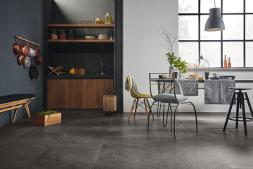 Керамогранит Imola X-Rock 60х60 N, R11, Nero, 10 мм